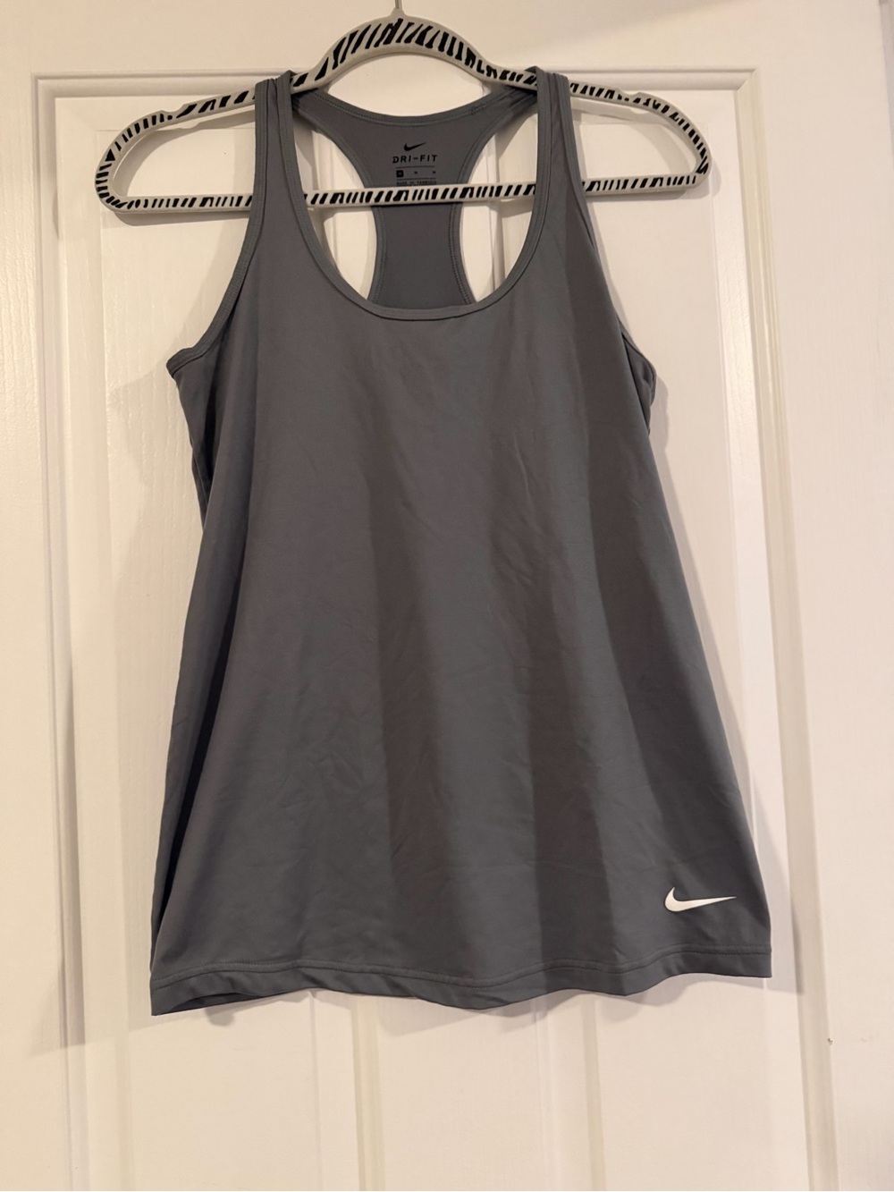 Nike Dri-FIT Maternity Women's Gray Racerback Tank